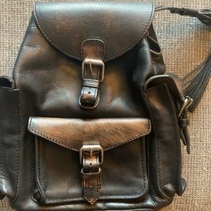 Leather Backpack